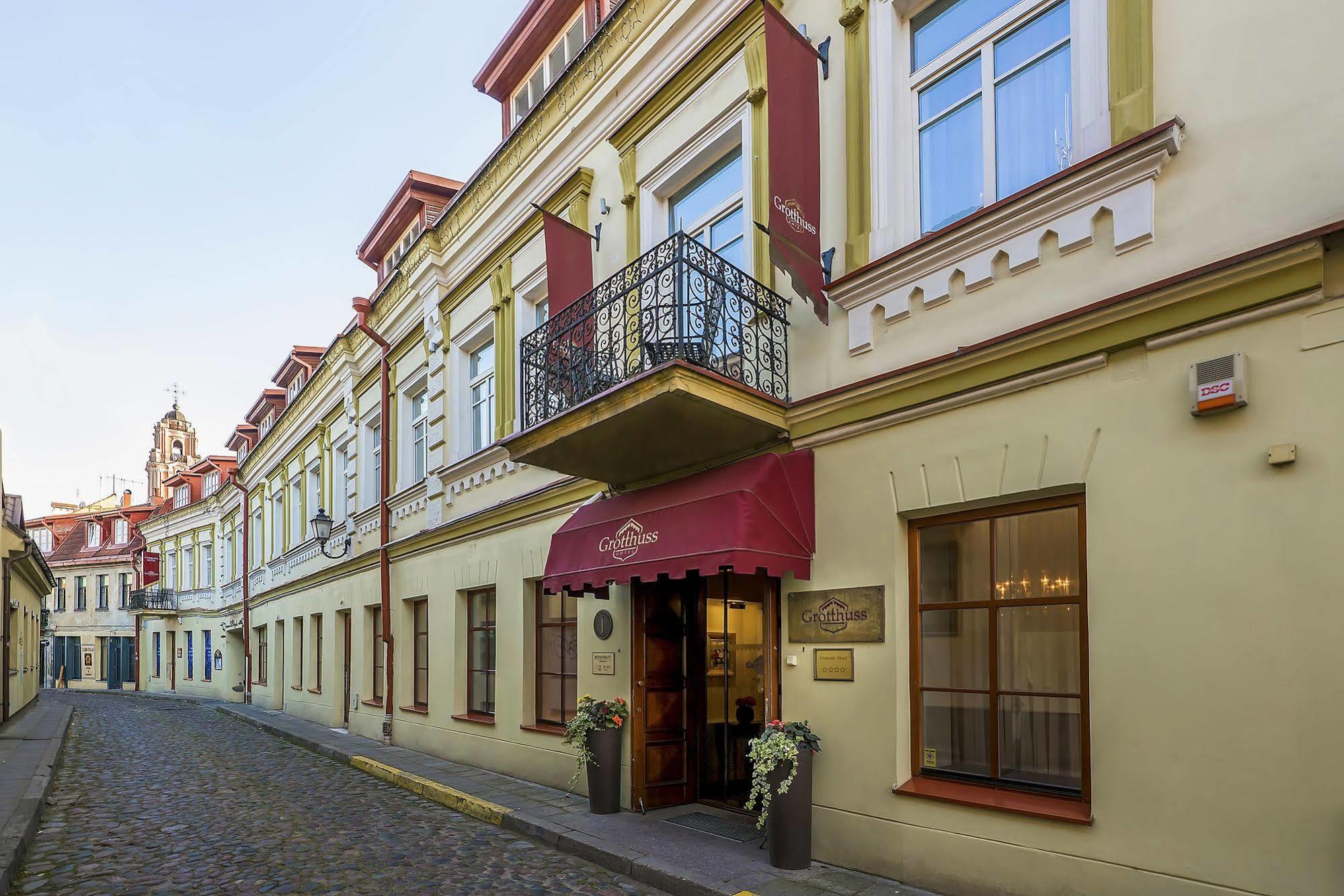 Grotthuss Boutique Hotel Vilnius Exterior photo